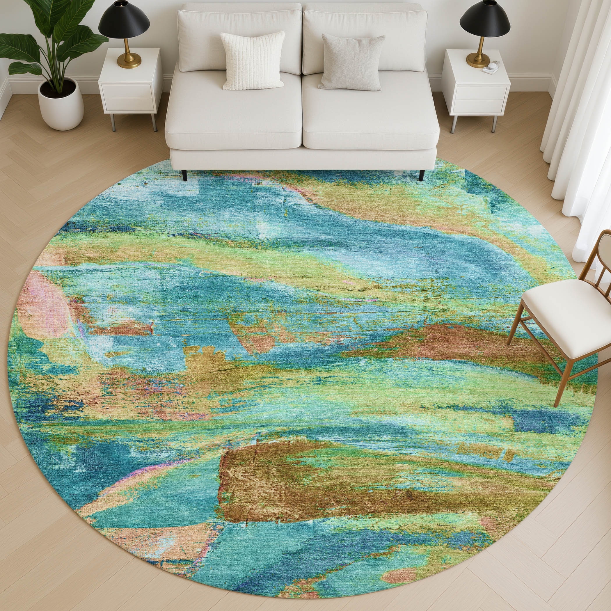 Premium Washable Super Soft Abstract Mayfield Rug