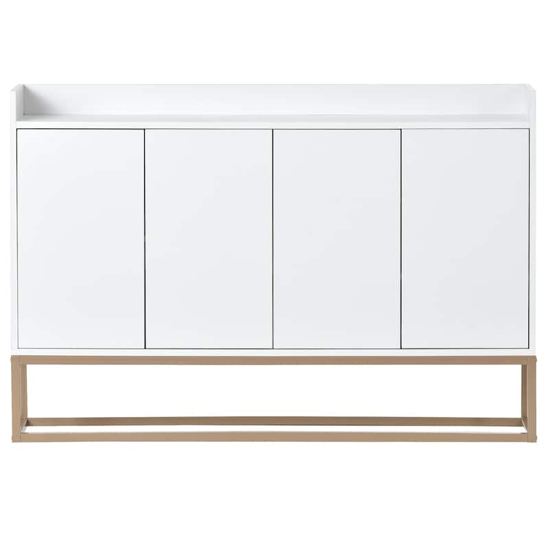 Modern Sideboard Buffet Cabinet with Large Storage Space - N/A