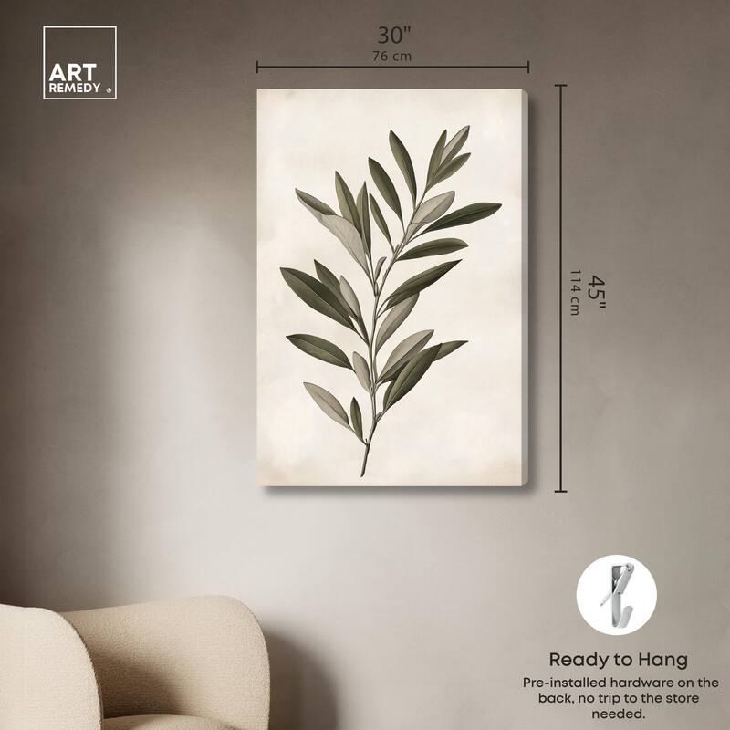 Verdant Virtue II Canvas by Art Remedy, Gallery Wrapped