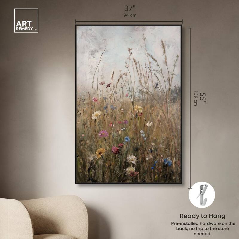 Field of Forgotten Dreams I Canvas by Art Remedy