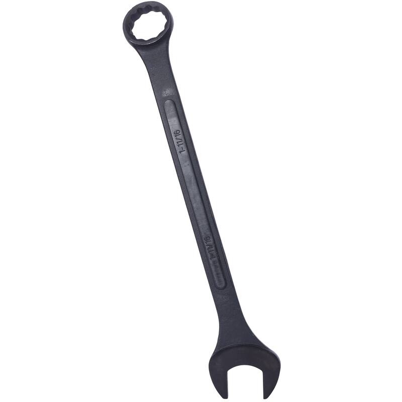 Jumbo Combination Wrench Set Extra Large,10 PC SAE Black-Oxide Jumbo Combo Wrench Set 1-5/16" - 2" with pouch