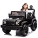 preview thumbnail 1 of 58, 24V Licensed Land Rover Defender Ride On Car for Kids, Remote Control, Four-Wheel Suspension, Music, LED Lights Black