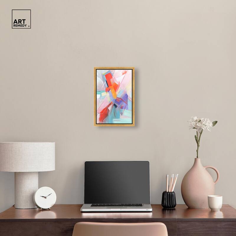 Give Joy I Canvas by Art Remedy