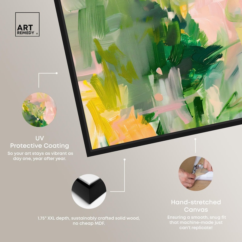 Quantum Hues II Canvas by Art Remedy