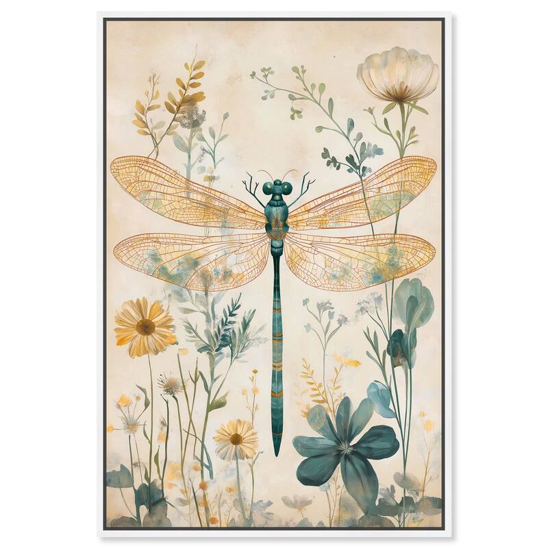 Flight of Fancy Canvas by Art Remedy - White - 30" x 45"