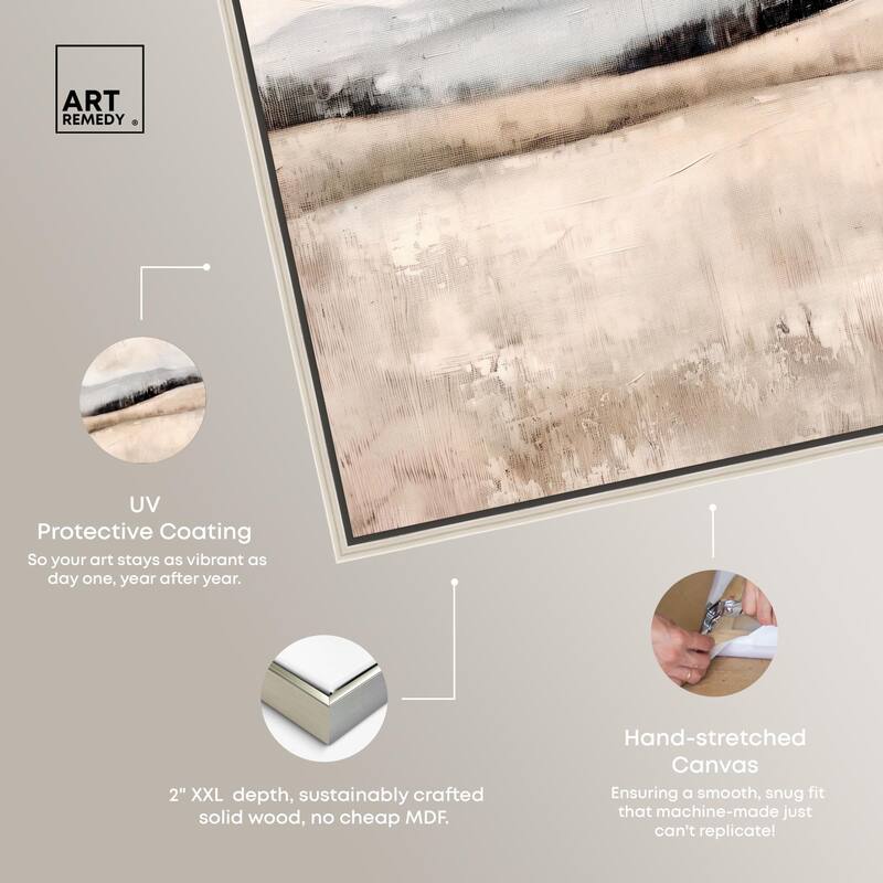 Distant Hills I Canvas by Art Remedy