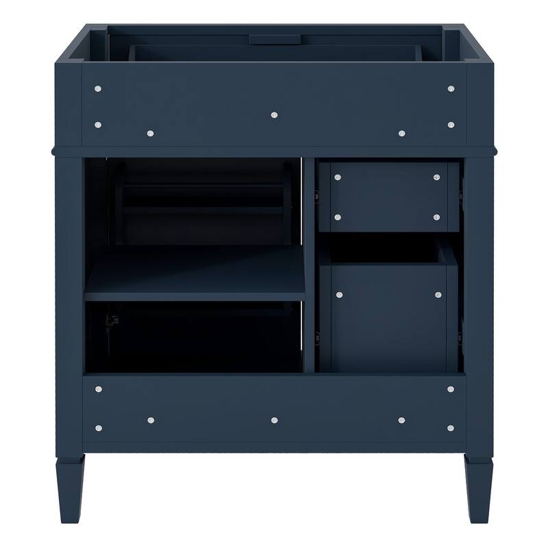 GDFStudio - Ardenton Modern Freestanding Bathroom Vanity with 2 Drawers and a Tip-out Drawer (NOT INCLUDE BASIN) - 29.3'W