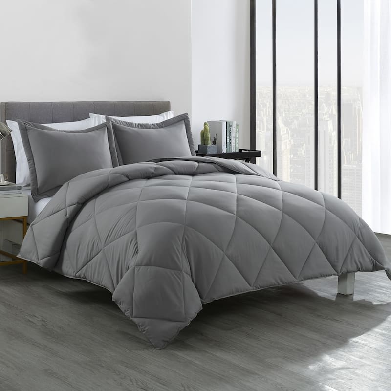 Stayclean Bacteria Inhibiting Diamond Stitch Comforter Set