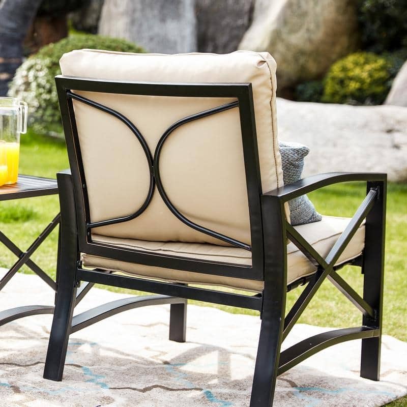 PATIO FESTIVAL 6-Piece 4-Seat Outdoor Seating Group with Cushions