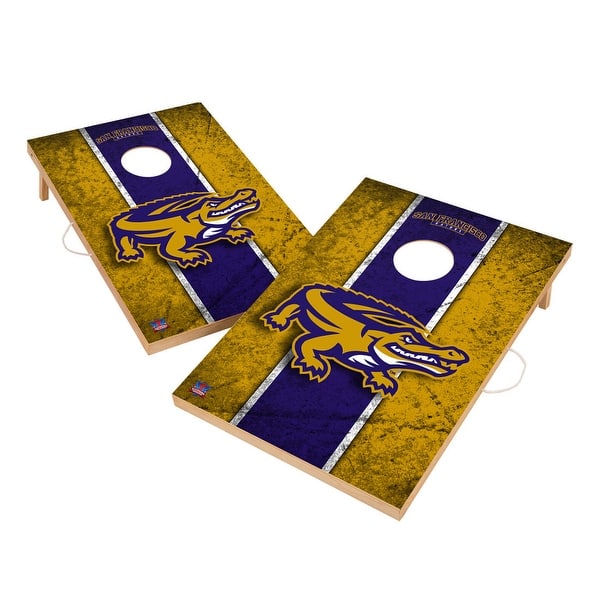 slide 2 of 5, Vintage San Francisco State University Gators Regulation 2x4 Cornhole Set