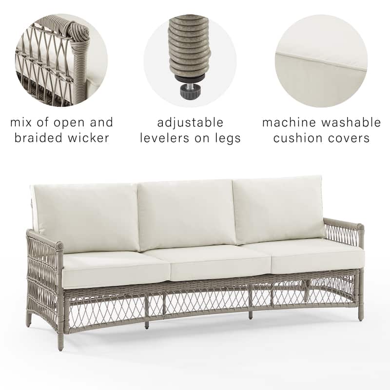 Thatcher Outdoor Wicker Sofa