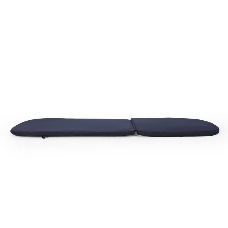 Carnegie Chaise Lounge Cushions (Set of 2) by Christopher Knight Home
