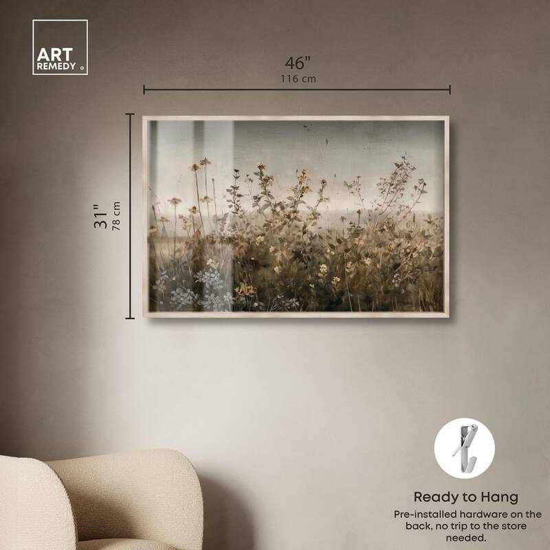 Meadow Mystique I Shadowbox by Art Remedy