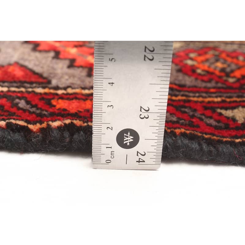 ECARPETGALLERY Hand-knotted Andelz Red Wool Rug - 4'4 x 6'9