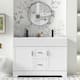 Option 48"White-Double Sink
