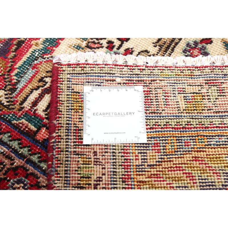 ECARPETGALLERY Hand-knotted Antalya Vintage Red Wool Rug - 10'0 x 12'9