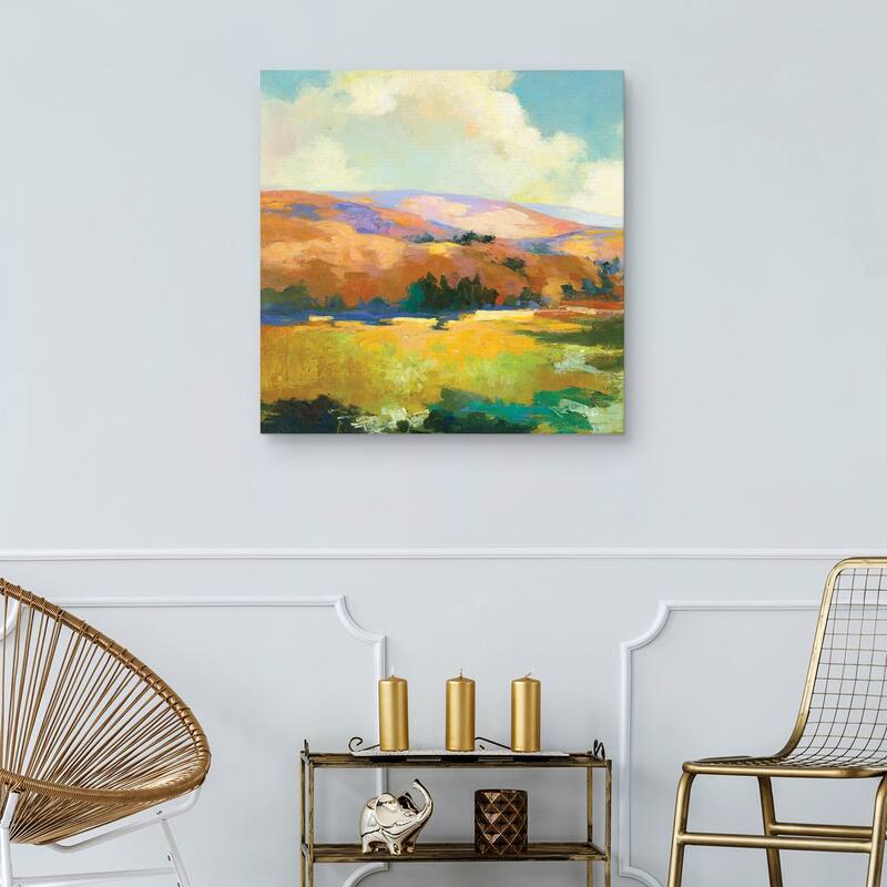 Daybreak Valley II by Julia Puriton Canvas Art Print