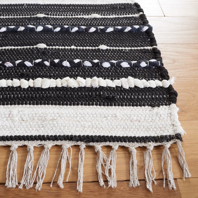 SAFAVIEH Handmade Flatweave Striped Kilim Corie Cotton Rug