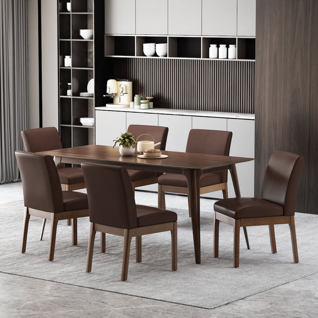 Kwame Upholstered Dining Chairs (Set of 6) by Christopher Knight Home