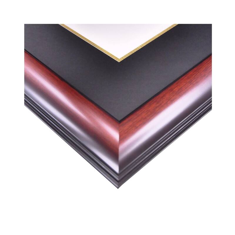 Mississippi State University 11w x 8.5hGold Embossed Diploma Frame with Campus Images Lithograph