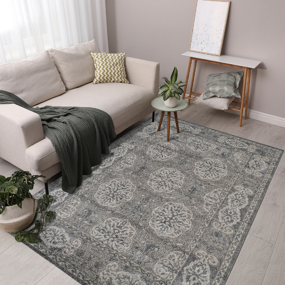 Copper Grove Carlisle Vintage Polyester Area Rug