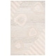 preview thumbnail 3 of 5, SAFAVIEH Handmade Fifth Avenue Asuka Mid-Century Modern Wool Rug 5' x 8' - Beige/Grey - Rectangle