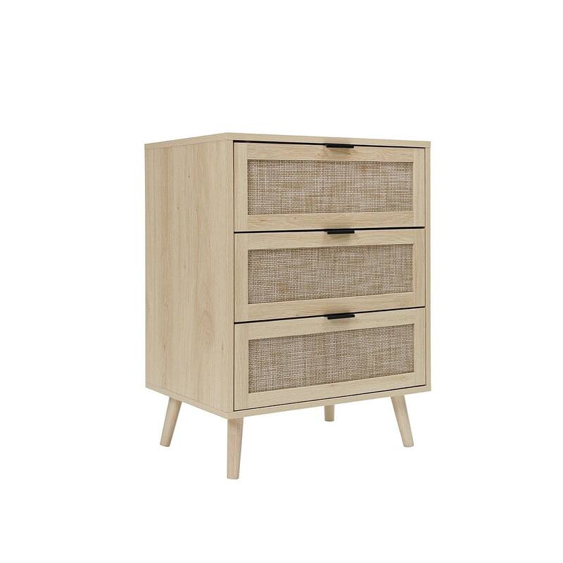 3 Drawers Storage Cabinet for Bedroom Living Room