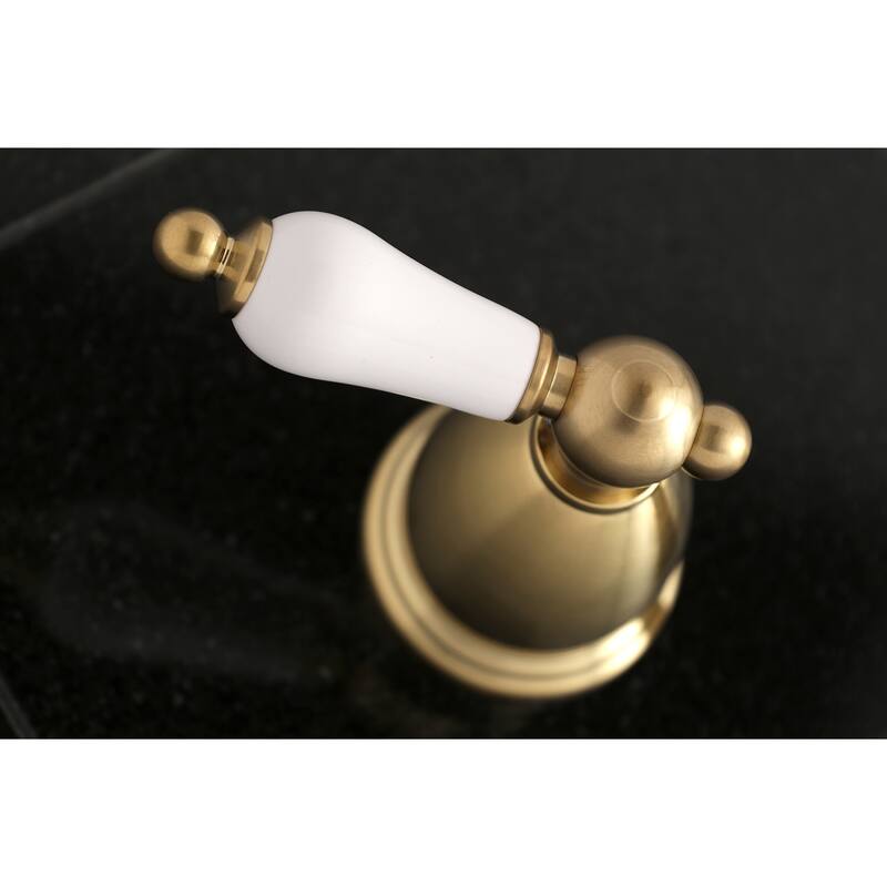 Heritage 3-Hole Wall Mount Roman Tub Faucet in Oil Rubbed Bronze