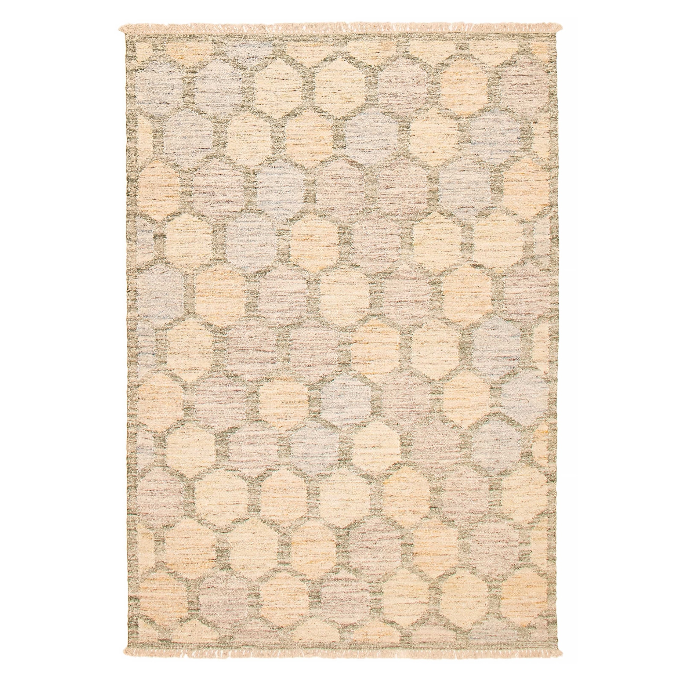 Ankara FW Green Kilim 5'1" x 7'6" - 5'1 x 7'6