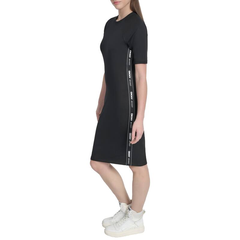 DKNY Sport Bodycon Dress - Black - XL