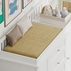 preview thumbnail 12 of 17, Modern Dresser Table Dresser with 4 Drawers and Cabinets Nursery Changing Station with Safety Guard Rail and Large Storage
