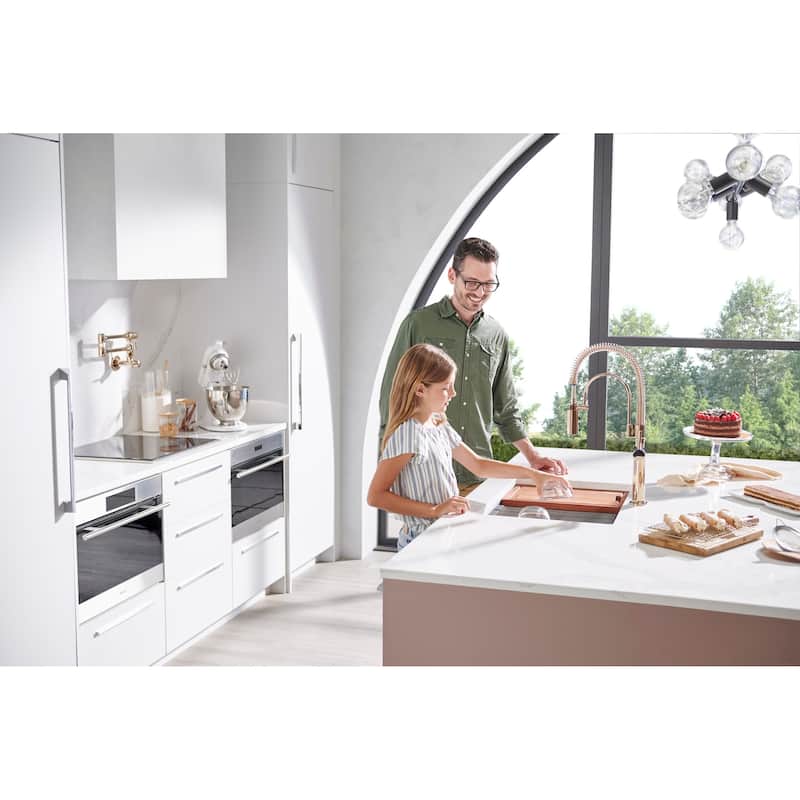 Ruvati 27-inch Workstation Slope Bottom Offset Drain Undermount 16 Gauge Kitchen Sink - 27" X 19" - 27" X 19"