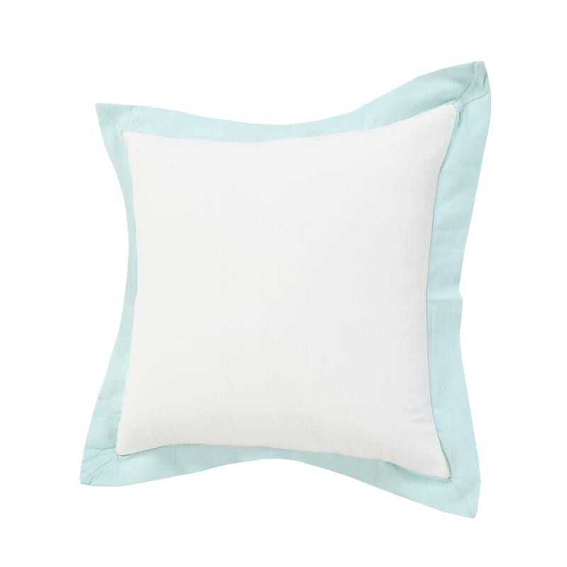 Sevita Icy Empire Bordered Throw Pillow