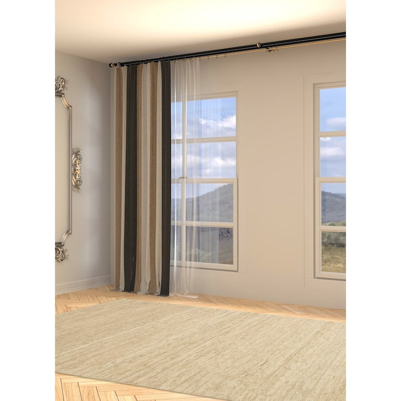 ECARPETGALLERY Hand Tufted Timeless Olive Wool Rug - 5'1 x 8'1