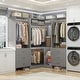 preview thumbnail 54 of 103, Cimly Set of 3 Freestanding Corner Closet System, Space-saving Closet Organizer for Walk-in/ Reach-in Closet