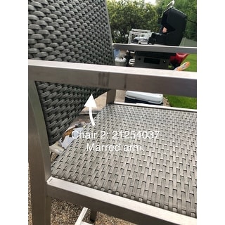 Cape Coral Outdoor 5-piece Aluminum Square Bar Set by Christopher Knight Home