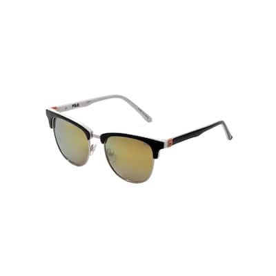 Fila Unisex 47mm Black Sunglasses SFI154-470BLA