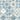 RoomMates Mediterranian Tile Peel and Stick Wallpaper Blue