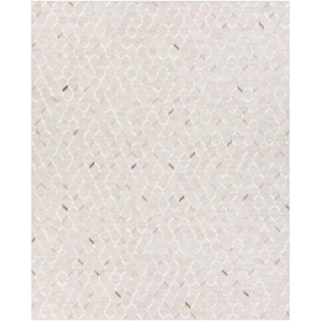 Hand-Crafted Esplanade Viscose & Hair-on-hide Area Rug