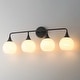 preview thumbnail 3 of 9, Maxim 21224MR Neve 4 Light 31" Wide Bath Vanity Light