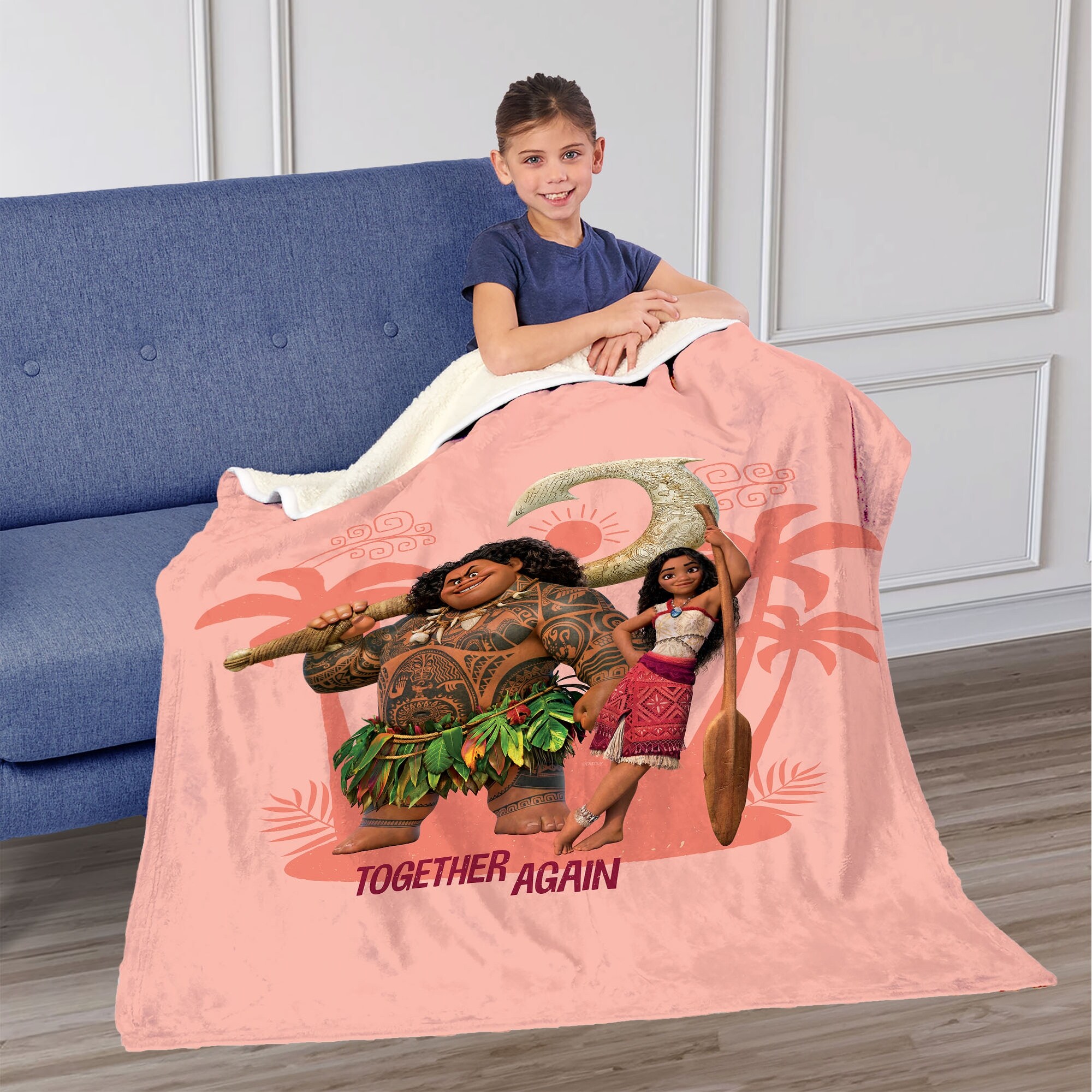 Moana kids couch top