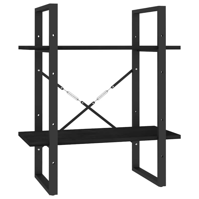 vidaXL Bookshelf Book Cabinet Shelving Unit for Living Room Engineered Wood