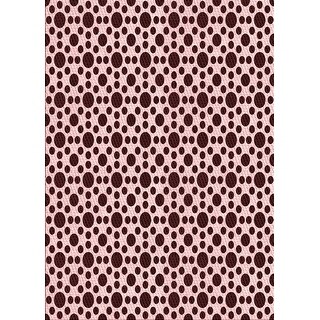 Ahgly Company Machine Washable Transitional Deep Rose Pink Area Rugs ...