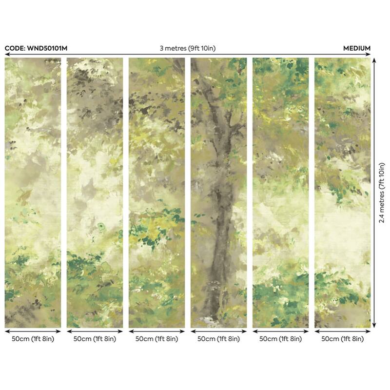 Summertime Dapple Wall Mural