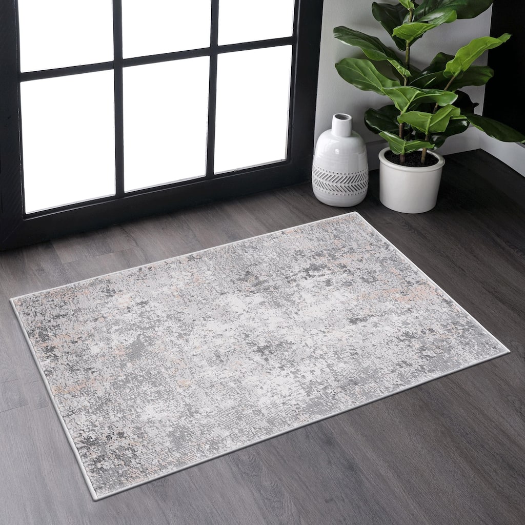 Abstract Area Rug - 2' x 3'