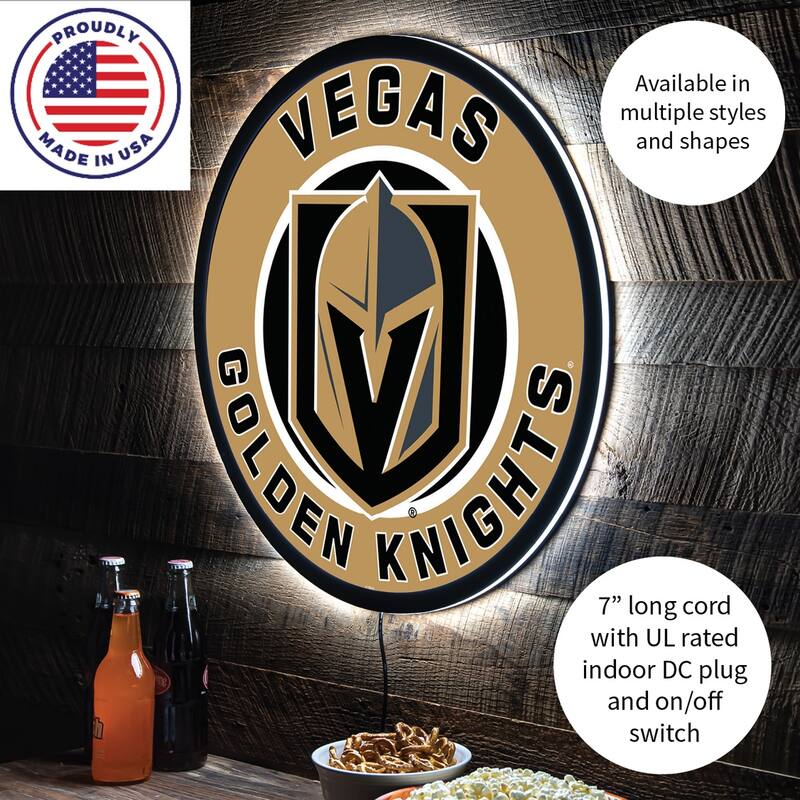 Las Vegas Golden Knights LED Lighted Sign
