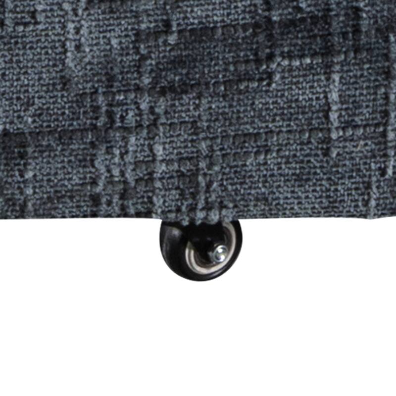 3-Seat Sofa Bed – Pull-Out Sleeper, 89" Sectional Sofa in Beige/Blue/Green