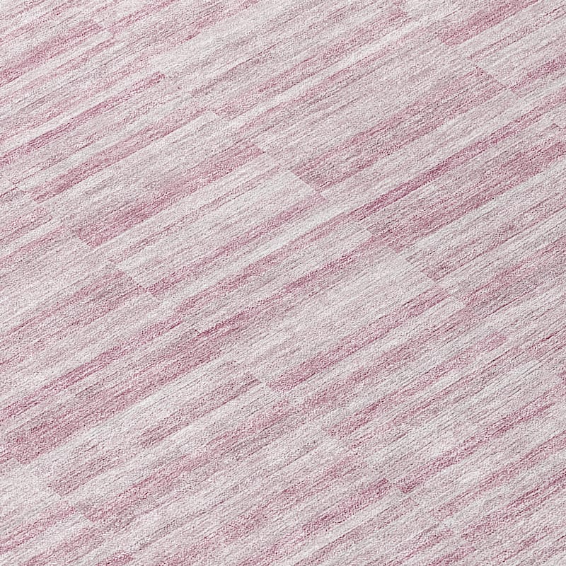 Machine Washable Indoor/ Outdoor Chantille Contemporary Blocks Rug
