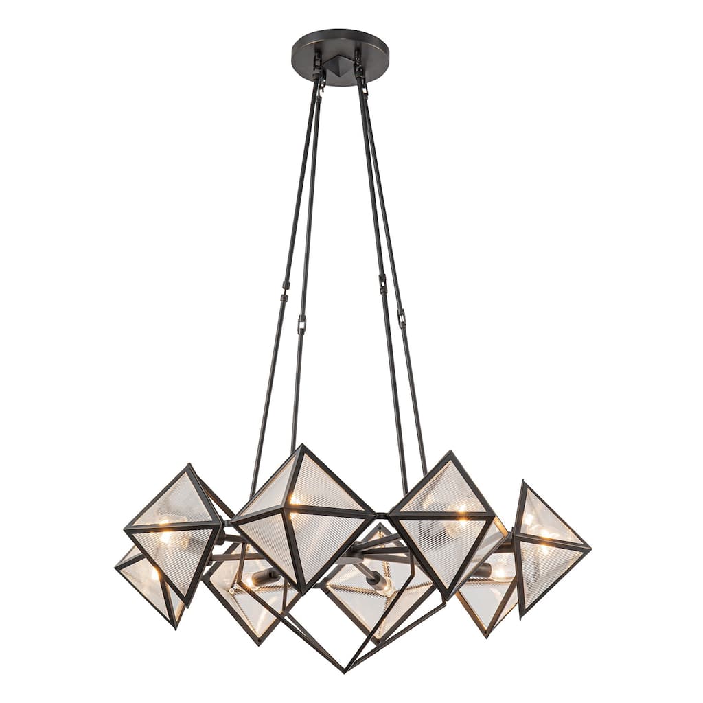 Alora Lighting CH332830 Cairo 6 Light 30" Wide Chandelier