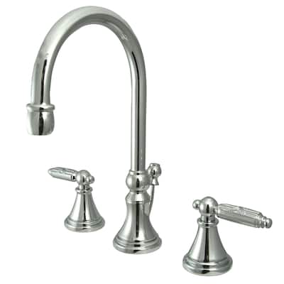 Kingston Brass Fauceture Governor Widespread Bathroom Faucet with